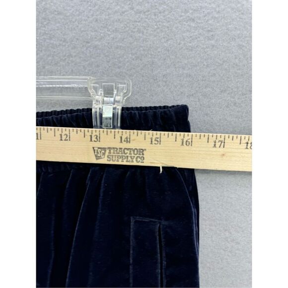 GodBody Denim Technology Womens Navy Blue Baggy Velvet Sweatpants Size XL - Picture 5 of 10